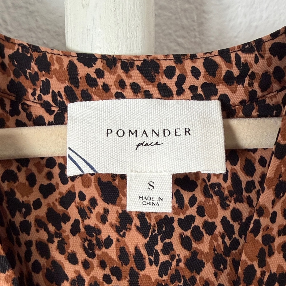 NWOT Pomander Place Leopard Kenzo Dress - Picture 4 of 6
